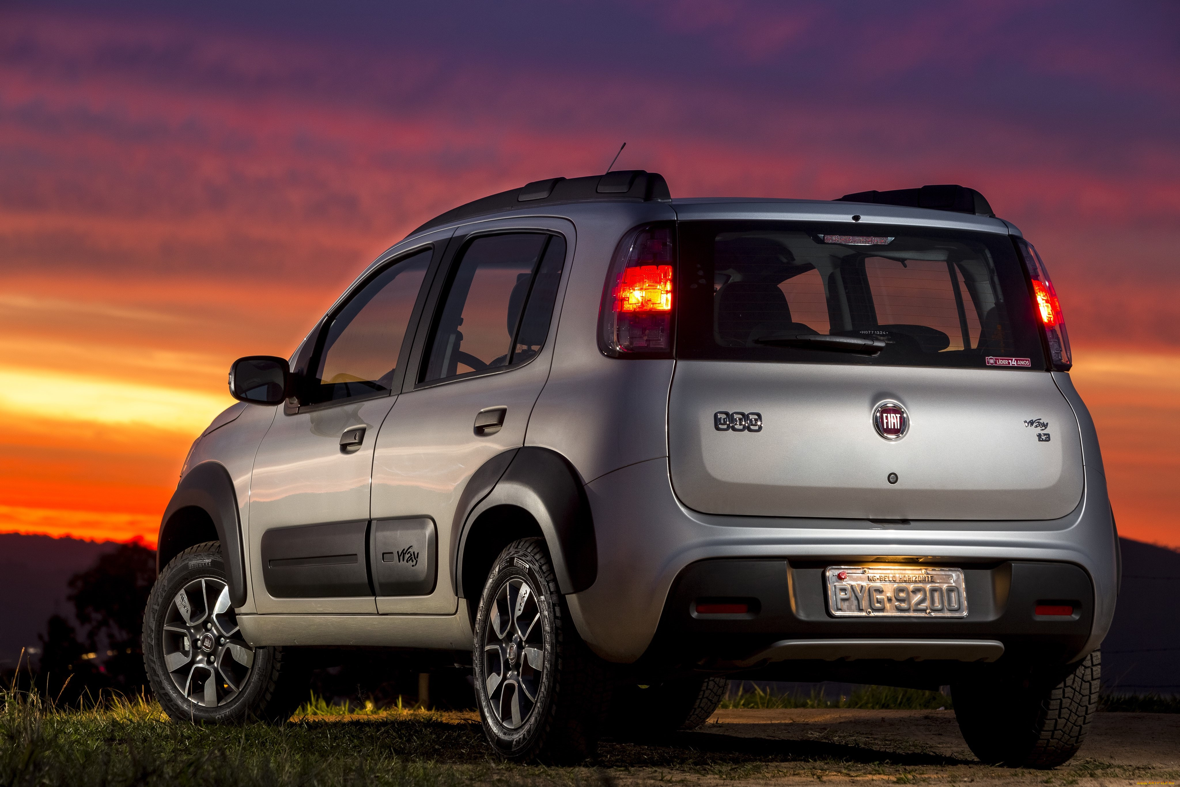 , fiat, 327, uno, way, 2016